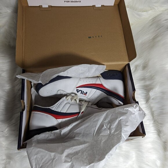 Fila Men's Original Fitness 11F16LT-150 White Lace Up Sneaker Shoes Size 9 - Picture 11 of 12